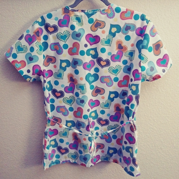 Denice Scrub Top - Small (2 for $10) - Picture 3 of 4